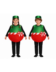 Weihnachtskugel-Kostüm mit neuer Schleife